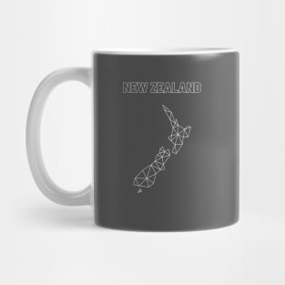 New Zealand - Polygonal Mug